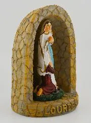 Cave of the Appearences of Lourdes Statue - 15 cm