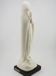 Our Lady of Lourdes Modern Handcrafted Statue - 35 cm