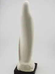 Our Lady of Lourdes Modern Handcrafted Statue - 35 cm