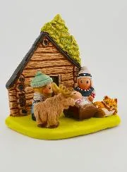 Nativity Scene Around the World - Norway Nativity Set