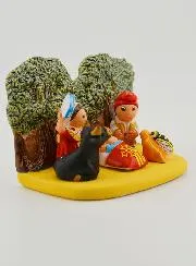 Nativity Scene Around the World - Roussillon Region Nativity Set