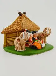 Nativity Scene Around the World - Thailand Nativity Set