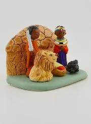 Nativity Scene Around the World - Maasai