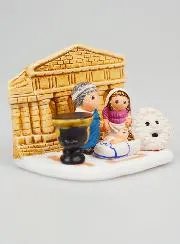 Nativity Scene Around the World - Greece Nativity Set