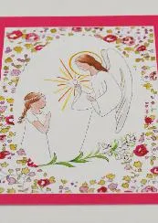 Communion Picture - Girl & Guardian Angel