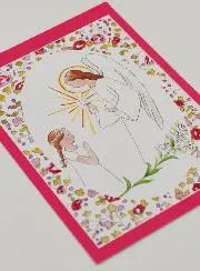 Communion Picture - Girl & Guardian Angel