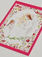 Communion Picture - Girl & Guardian Angel