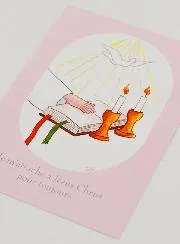 Girl Confirmation Card - I cling to Jesus