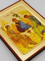Byzantine Icon Saint Trinity of Rublev - 24 cm