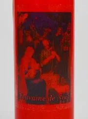 Red Sanctuary Candle - Christmas Candle