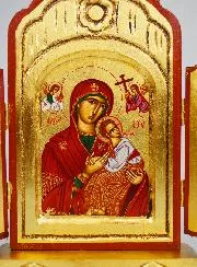 Mary Help of Christians Tryptic Icon