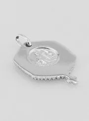 Sterling Silver Medal Holy Virgin Mary