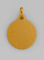 Virgin Mary with Baby Jesus Gold Medal.