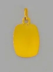 Saint Christopher 375 Gold Baptism Medal