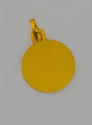 Angel Raphael 375 Gold Baptism Medal