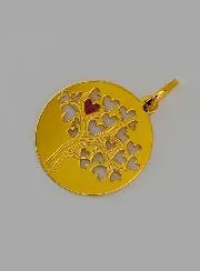 Tree of Life & Red Heart Gold Medal