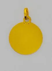 Saint Christopher Yellow Gold Medal