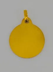 Protective Guardian Angel Gold Baptism Medal