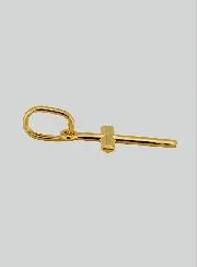 9-Carat Yellow Gold Small Cross Pendant