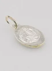 Virgin Mary's Profil Silver Medal - 1,5 cm