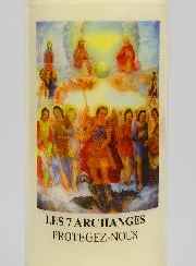 Sanctuary Candle 7 Archangels - Vegetable Wax - 9 Days