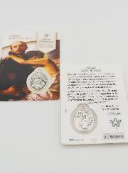 Saint John of God Prayer Card with Medal