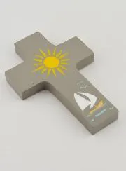 Child Wood Cross - Jesus My Guide