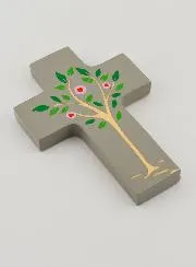 Child Wood Cross - Roots & Life