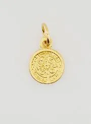 Saint Benedict Golden Medal - 1,2 cm