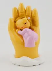 Protective Hand of God Statue - Girl