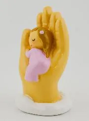 Protective Hand of God Statue - Girl