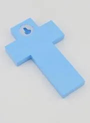 Holy Spirit Confirmation Cross - Blue