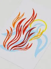 Confirmation Picture - Holy Spirit Dove's Fire