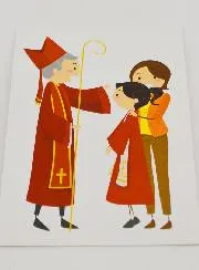 Confirmation Picture - Bishop's Blessing