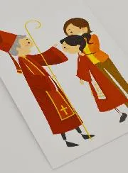 Confirmation Picture - Bishop's Blessing