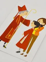 Confirmation Picture - Bishop's Blessing