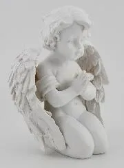 Guardian Angel in Prayer Statue