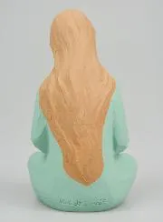 Our Lady of Welcome Communion Statue - Green