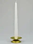 Tabletop Candlestick Candle - White - 25 cm