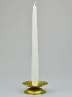 Tabletop Candlestick Candle - White - 25 cm