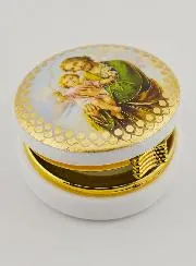 Saint Joseph with the Infant Jesus Host Box - 5 cm