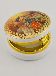 Our Lady Untier of Knots Host Box - 5 cm