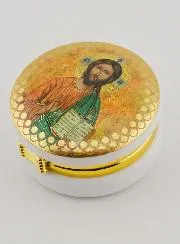 Christ Pantocrator Pyx - 5 cm