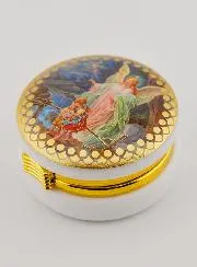 Protective Guardian Angel Pyx - 5 cm
