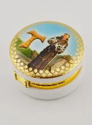 Saint Francis of Assisi Pyx - 5 cm