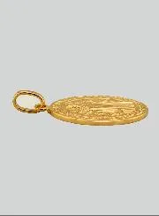 Saint Benedict Medal in 18 Carat Gold - 16 mm