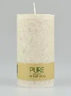 Organic Olive Candle - Sahara Color - 100% Natural - 13 x 7 cm