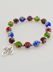 Murano Glass Religious Bracelet
