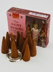 Saint Benedict Religious Cone Incense
