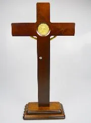 Large Cross on Base of Saint Benedict - 50cm